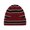 Red, variant on Oalirro Unisex Beanies Hats Christmas Gifts Fashion Striped Beanie Cuffed Winter Warm Cozy Rib Knit Hat Hiking Skiing Climbing Casual Outdoor
