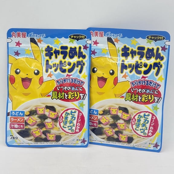 Marumiya Pokemon Character Noodle Topping 14gx2bag