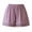 Purple, variant on Ohufall Lounge Pj Shorts for Women Plus Size Summer Cool Breathable Ice Silk Wide Leg Pajama Short Fashion Solid Lace High Waist Home Sleepwear Bottoms