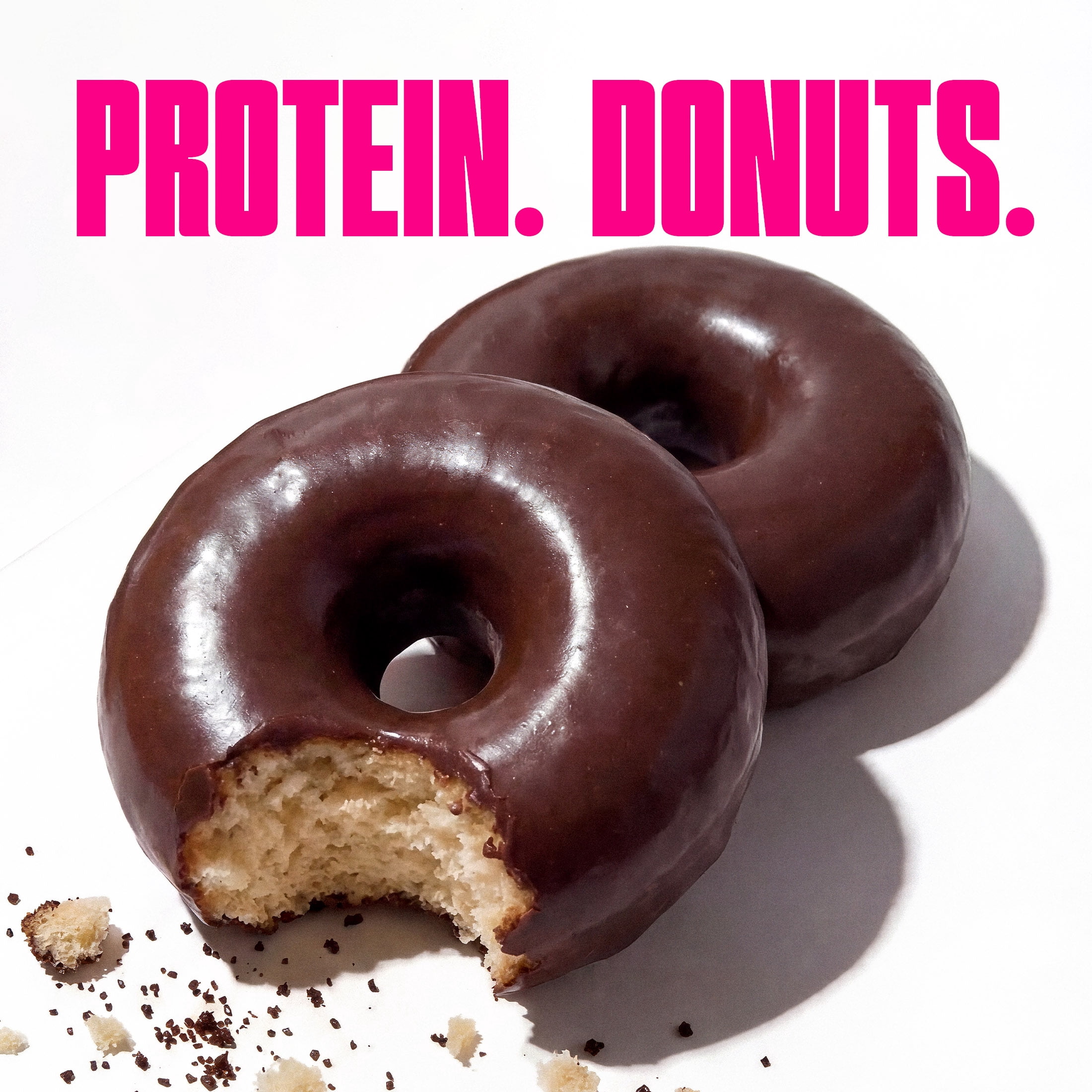 (4 pack) Legendary Foods - Protein Donuts Chocolate Dipped 8.6oz/4ct