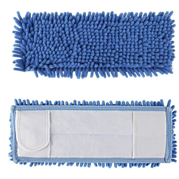 Eyliden Microfiber Chenille Replacement Refill Mop Pad Cloth Heads15in
