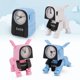 thumbnail image 5 of Cute Boy Kids Reloj despertador Robot de dibujos animados Juguete Perro Reloj de escritorio Divertido Reversible (Color aleatorio), 5 of 5