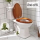 thumbnail image 4 of Tapas de cerámica para tornillos de inodoro | Juego de 2 tapas decorativas para inodoro | Tapas de tornillos resistentes al calor y a las manchas | Instalación sencilla | Accesorios de baño |, 4 of 7