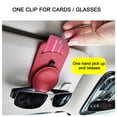 thumbnail image 4 of Daily Qaailabf Car Glasses, Multi-function Car Sunglasses, Leather Sun Visor, 4 of 7
