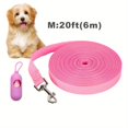 thumbnail image 1 of CNKOO 2 Pieces Of Dog Leash Portable Dog Poo Bag  15ft/20ft/30ft Outdoor Dog Leash  Outdoor Dog Training Leash  Tracking Leash Extended Dog Training Leash  Dog Free Play, 1 of 7