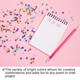 thumbnail image 5 of Uxcell 100Pcs Acrylic Star Rhinestone 0.55"x0.55" Flat Back Plastic Gems Jewelry Stickers Water Blue, 5 of 6