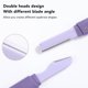 thumbnail image 4 of Cuchillo Recortador de Cejas ANGGREK 2 Piezas Con Cubierta, 4 of 7