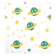 thumbnail image 3 of Dailycode Dishwasher Magnet Cover Magnetic Fridge Door Cover Home Kitchen Decor, Green Yellow Ufo Stars, 23"x 26", 3 of 6