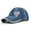 Blue, variant on Men's And Women's Casual Denim Baseball Cap Solid Color Washed Retro Sun Hat Wide Brim Trucker Cap Blue One Size