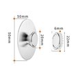 thumbnail image 4 of Magnetic Soap Holder, Creative waterproof Stainless Steel Adhesion Wall Mounted Hanging Bar Soap Saver Dish with Magnet Soap Suction Cup Rack soap rack, 4 of 8