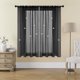 thumbnail image 5 of Cortinas De Poliéster Cortinas Transparentes De Color Liso Con Broche De Mariposa Estereoscópico De Doble Capa, Accesorio Para Fiestas O Decoración Diaria, Color Negro, 100x130cm (1 Unidad) Rkxzt, 5 of 9