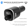 Scosche BTFM4SP1 Universal Bluetooth HandsFree Car Kit with FM