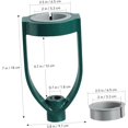 thumbnail image 2 of Porte-embouts pour Machine à Mortifier Outil de Forage à Banc Mortifère Foret Carré Portable, 2 of 5