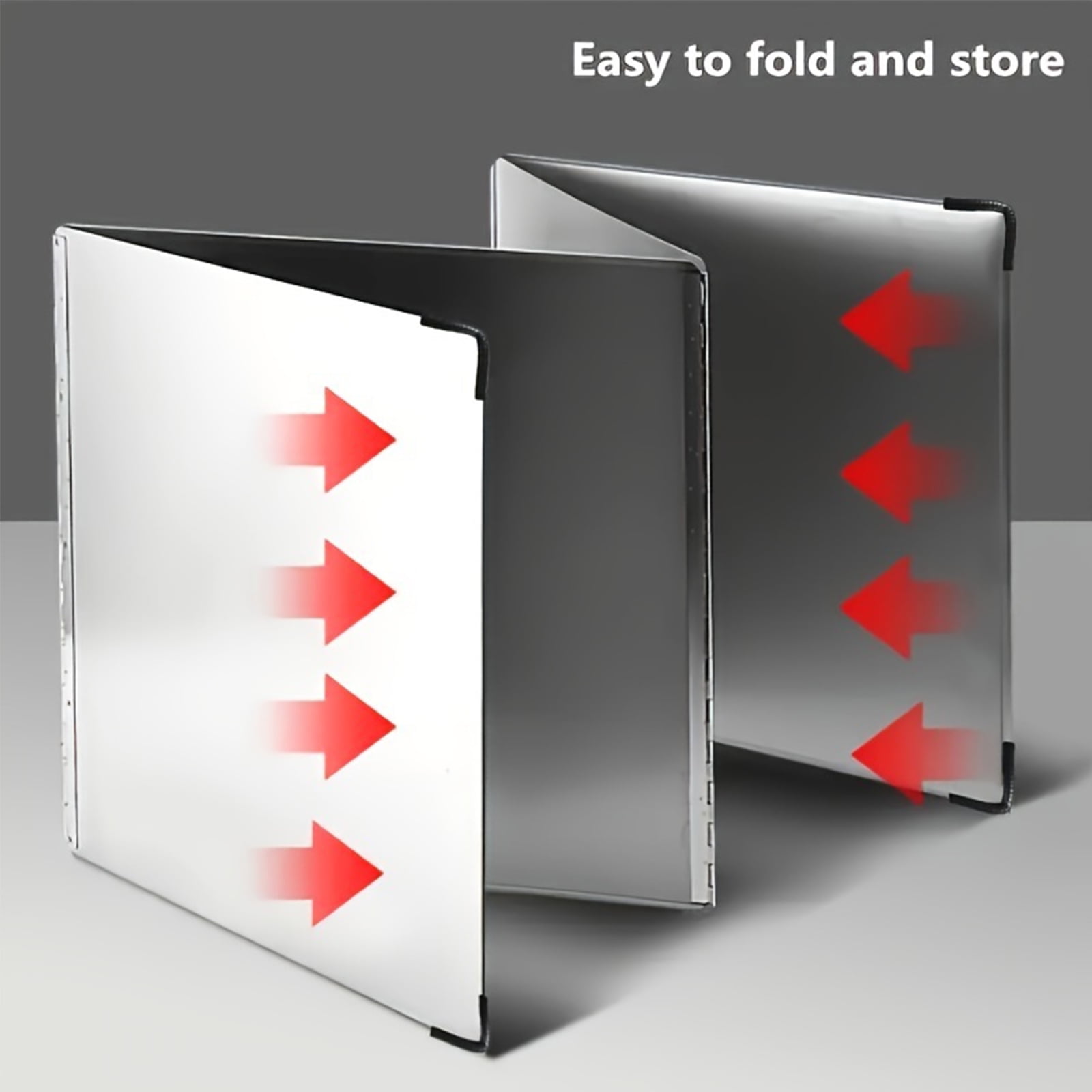 Foldable Stove Splatter Guard, 4 Sided Splatter Guard Stainless Steel Backsplash, Oil Splash Insulation Board, Nonstick Oil Splatter Guard Stove for Cooking Frying Stove Top Wall