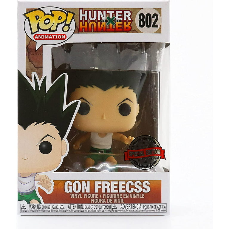 Hunter X Hunter Gon Freecss Exclusive Funko Pop! #802 (Special Edition  Sticker)