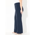 thumbnail image 3 of Catherines Women's Plus Size Right Fit Curvy Wide Leg Pant, 3 of 6