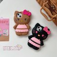 thumbnail image 2 of Funda de silicona con dibujos 3d de hello kitty para teléfono móvil, funda trasera protectora suave para iPhone 14, 13, 12, 11 pro max, 2 of 4