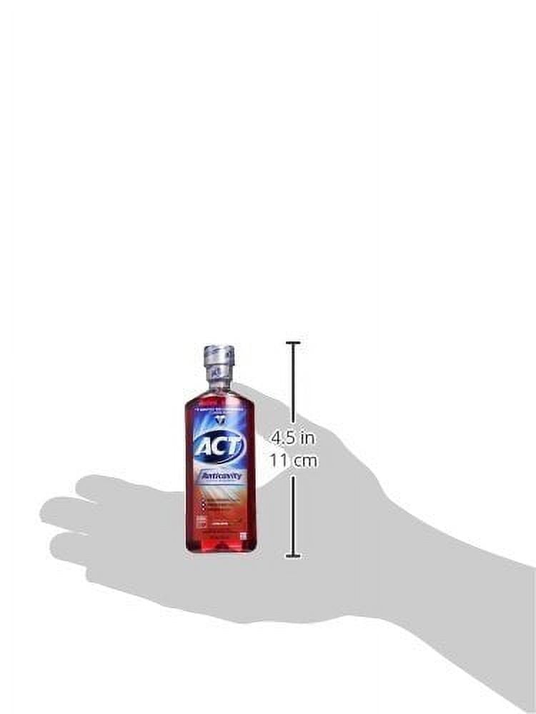 2 Pack - ACT Anticavity Fluoride Rinse Cinnamon 18 oz Each