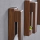 thumbnail image 3 of Ganchos para toallas de madera - Juego de 3 toalleros vintage autoadhesivos Toalleros de madera montados en la pared para decoración del hogar del baño y la cocina - Secado rápido, reduce el, 3 of 5