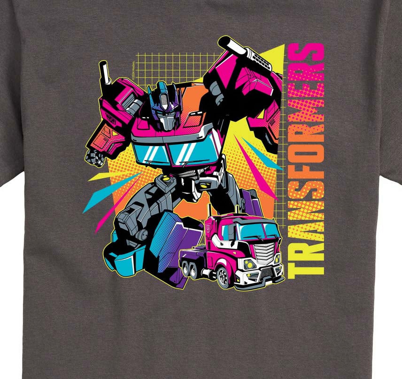 Transformers - Neon Halftones - Adult Short Sleeve Tee