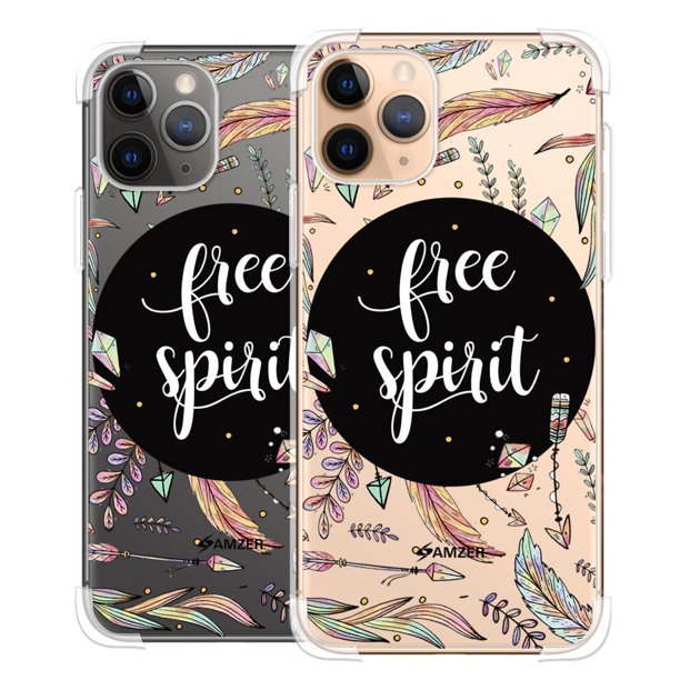 AMZER iPhone 11 Pro Case, Clear Designer Soft &amp; Flexible &hellip;