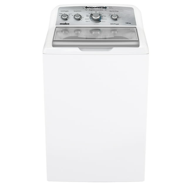 Lavadora Automática MABE Aqua Saver Green 19 kg Blanca con Sanitizado
