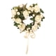 thumbnail image 1 of Corona del día de San Valentín, corona de corazón, puerta delantera, decorativa, cumpleaños, interior, exterior, guirnalda artificial para pared, boda Blanco, 1 of 10