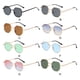 thumbnail image 3 of Sonducket Gafas de sol hexagonales de metal con protección UV Gafas de sol ligeras y elegantes de metal hexagonal Uv400 Lentes verde, 3 of 6
