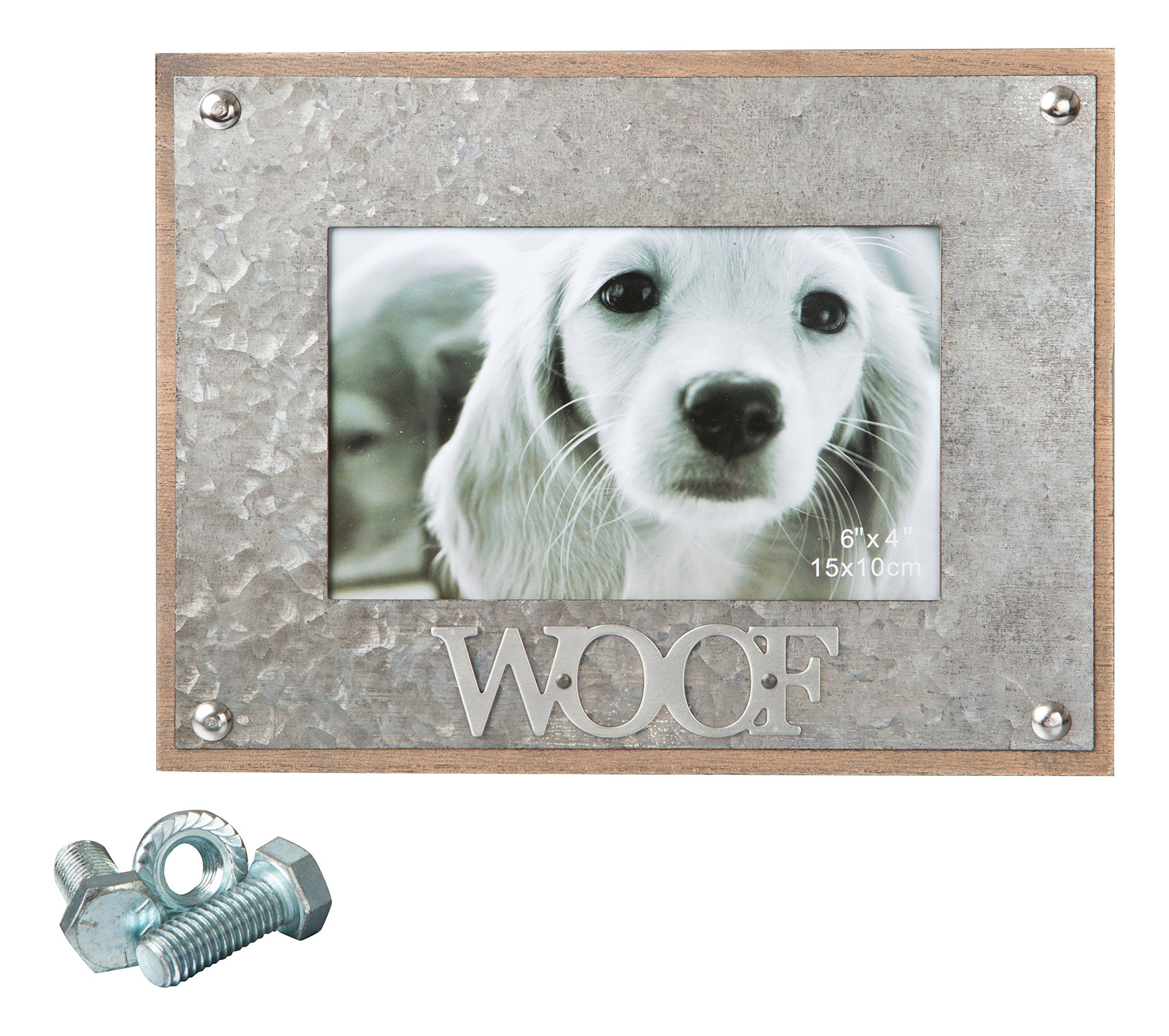 Fashioncraft Woof Industrial Style Metal Frame From Gifts 4 X 6 Walmart Com Walmart Com