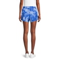 thumbnail image 3 of PSK Collective Tye Die Strech Material Drawstring Short (Women) Size: XXXL Moisture Wicking, 3 of 6