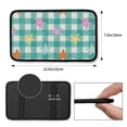 thumbnail image 3 of Bingfone Car Four-Season Universal Armrest Box Mat,Car Armrest Seat Cover Soft Leather Waterproof Armrest Cover Center Console Mat-Starfish On Checkered Background, 3 of 7