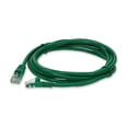 thumbnail image 2 of AddOn - Patch cable - RJ-45 (M) to RJ-45 (M) - 7 ft - UTP - CAT 5e - green, 2 of 9