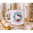 thumbnail image 2 of Sanrio Hello Kitty "Be Merry and Bright" Ceramic Camper Mug | Holds 20 Ounces, 2 of 7