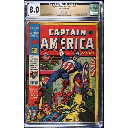 Captain America Comics #14 - CGC 8 Comic Book