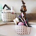 thumbnail image 4 of Estante para fregadero de cocina, escurridor de jabón y esponja, cesta colgante de dos niveles, organizador de cocina con ventosa, accesorios para fregadero, envío directo, 4 of 5