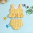thumbnail image 4 of LUOGENLI Girls Swimsuit Size 7-8 Swimsuit for Girls Cute Bathing Suit Summer Beach Swimwear for Teen Girls Girls Swimsuit Cover up Size 10-12 Girls Swimsuit Size 10/12 12-18 Months, 4 of 6