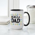 thumbnail image 4 of CafePress - Beagle Dad - 15 oz Ceramic Large White Novelty Mug, 4 of 4