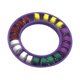 thumbnail image 3 of Soportes de bobina portátiles con 20 paquetes de bobinas de rosca, protectores de s de goma, organizadores de bobinas para s de coser de Púrpura Baoblaze anillo portabobinas, 3 of 8