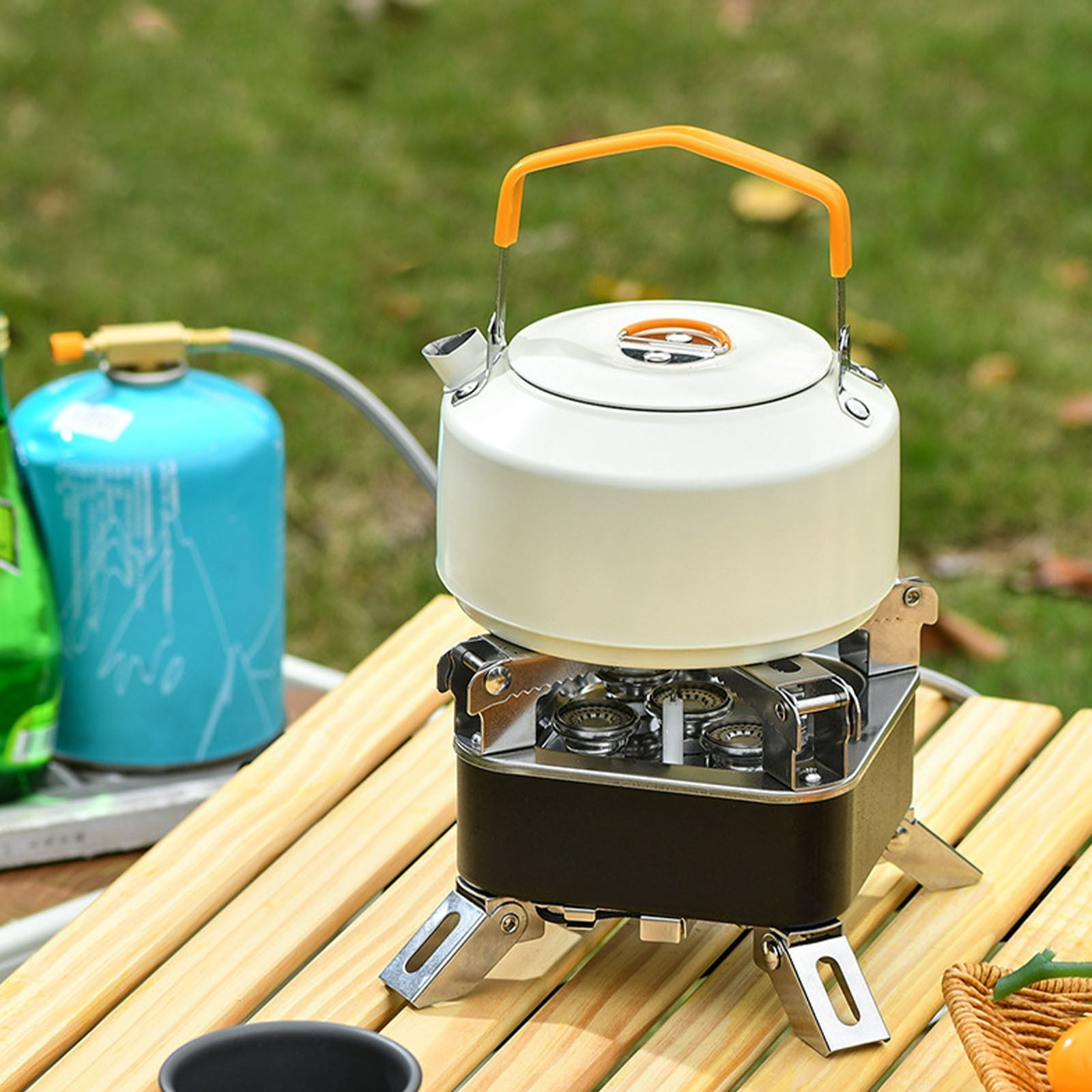 karymi Fire Stove Camping Outdoor Portable Windproof Gas Stove Gas Stove Gas Stove Gas Stove Head Stove Tailgating