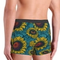 thumbnail image 3 of Uemuo Sunflowers Pattern Men's Boxer Briefs,Trunk Anti-Chafing,Comfortable, Durable, and Stylish Underwear-X-Large, 3 of 9