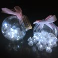 thumbnail image 3 of YUANOU 100 Pcs / Lot Balles Rondes Multicolores Led Mini Flash, Appliqué à la Décoration de Fête d'Anniversaire Mariage Noël (Rouge), 3 of 4