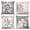 Pink, variant on DaShan Blue Throw Pillow Covers 18x18 Set of 4,Blue and Grey Floral Decorative Pillow Cases for Bedroom Sofa Couch