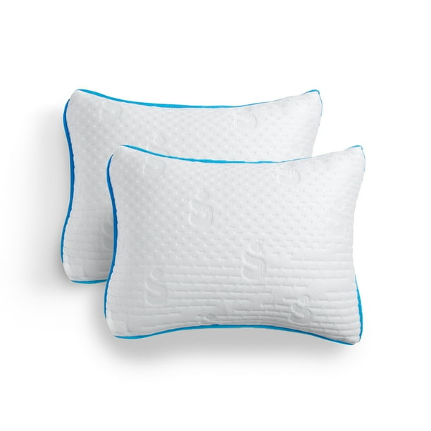 SENSEI Almohada Handy de Memory Foam portatil para Viajes Camping 2 pack