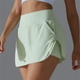 thumbnail image 6 of ZUKMRJPC High Waisted Tennis Skirts for Women Stretchy Athletic Golf Skorts Casual Workout Running Yoga Shorts with Pockets, 6 of 8