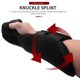 thumbnail image 3 of Soft Functional Resting Hand Splint For Flexion Contractures - Stroke Hand Brace (large, Right), 3 of 5