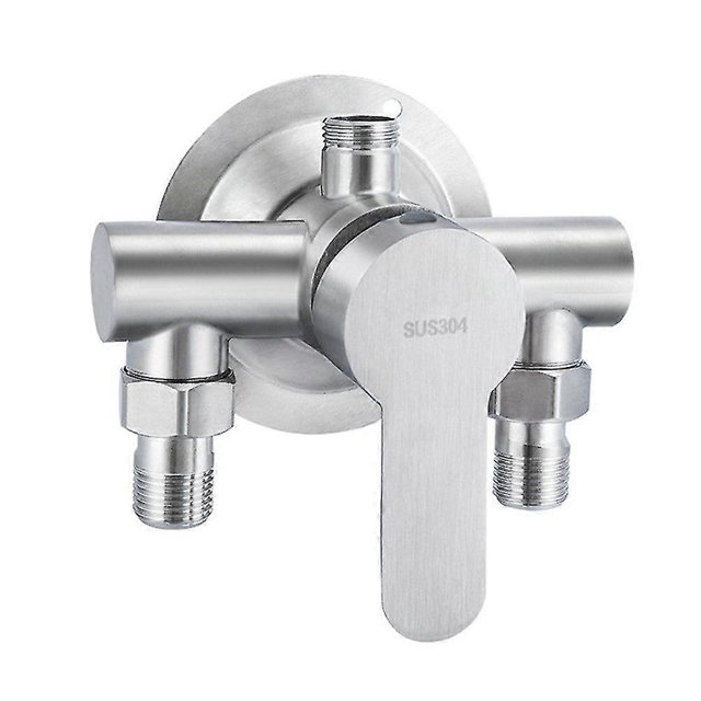 1 Pc 304 Less Steel Hot And Ng Valve Surface Mounted Er Faucet Er S Ng Valve Bath