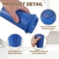 thumbnail image 3 of Uxcell 4Pcs Reusable Coffee Cups with Lids, 16oz Travel Coffee Mugs Spill Proof Water Tumblers Drinking Cups for Hot and Cold Drinks Juice Tea, Blue, 3 of 7