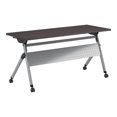 thumbnail image 2 of BBF - Table - mobile - Rectangulaire - Gris Orage - base Gris Métallique cool, 2 of 8