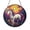 Acrylic 3.5 Inch, variant on Opalescent Unicorn in Crystal Bloom Field Stained Glass Suncatcher, Window Hanging Ornament, Fantasy-Themed Home Decor, Gift for Fantasy Lovers