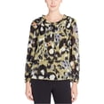 thumbnail image 1 of Catherine Malandrino Womens Shirley Knit Blouse, Green, Medium, 1 of 1